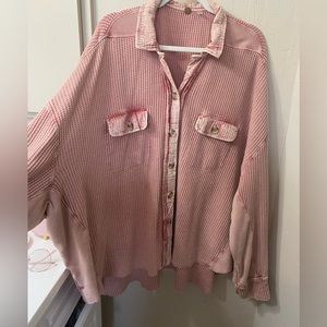 Free People One Scout jacket  sz large. EUC